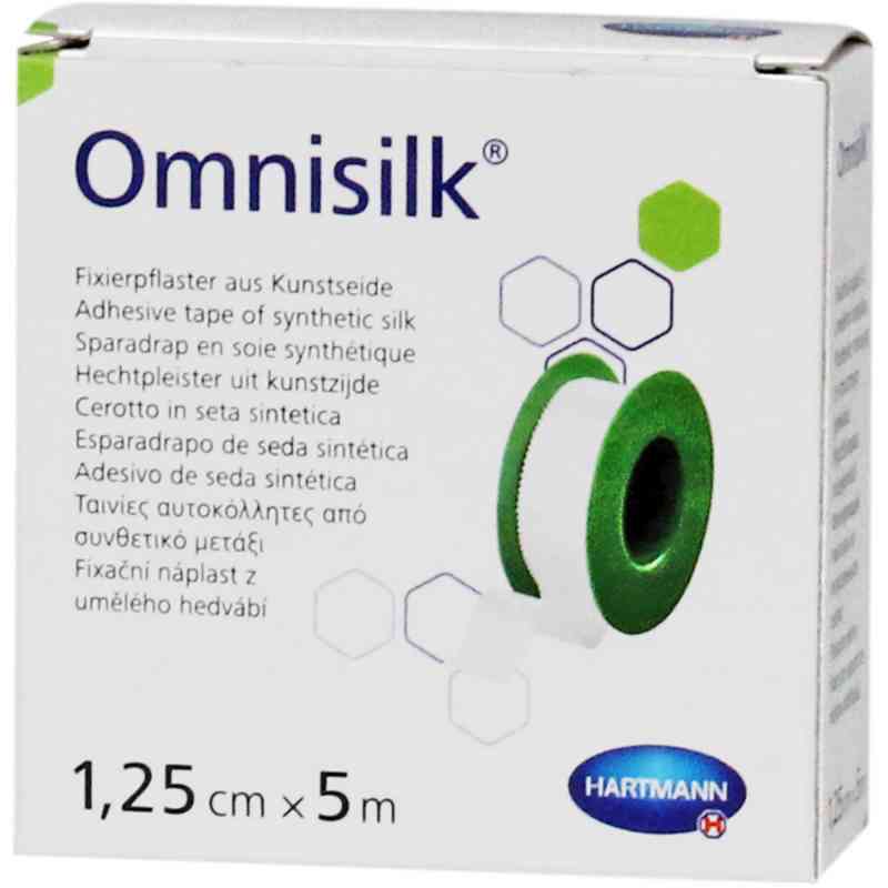 Omnisilk Fixierpflaster Kunstseide 1,25 cmx5 m 1 stk von PAUL HARTMANN AG PZN 11163538