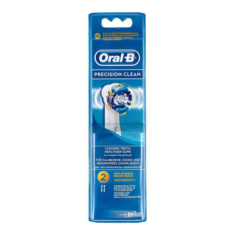 Oral B Aufsteckbürsten Precision Clean 2 stk von WICK Pharma - Zweigniederlassung der Procter & Gam PZN 04891036