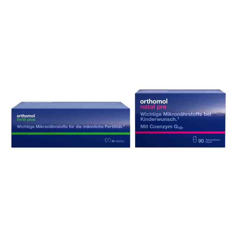 Orthomol Natal pre + Orthomol Fertil plus 2x90 stk von Orthomol pharmazeutische PZN 08102401