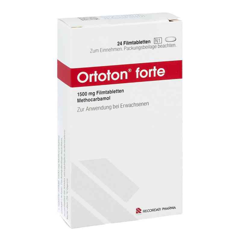 Ortoton forte 1500 mg Filmtabletten 24 stk von Recordati Pharma GmbH PZN 13868898