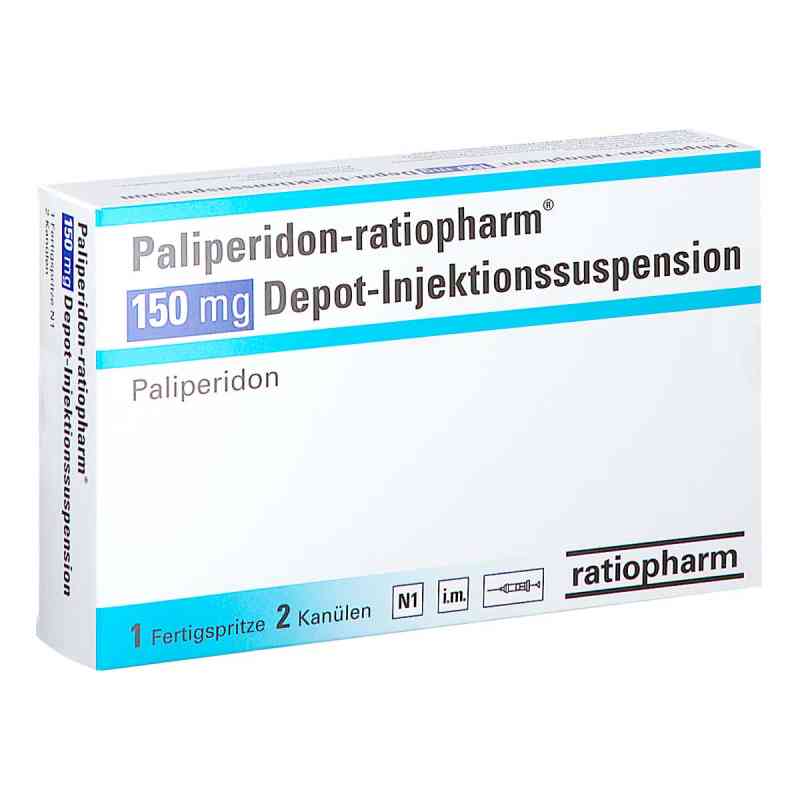 Paliperidon-ratiopharm 150 Mg Depot-inj.-susp. 1 stk von ratiopharm GmbH PZN 17639456