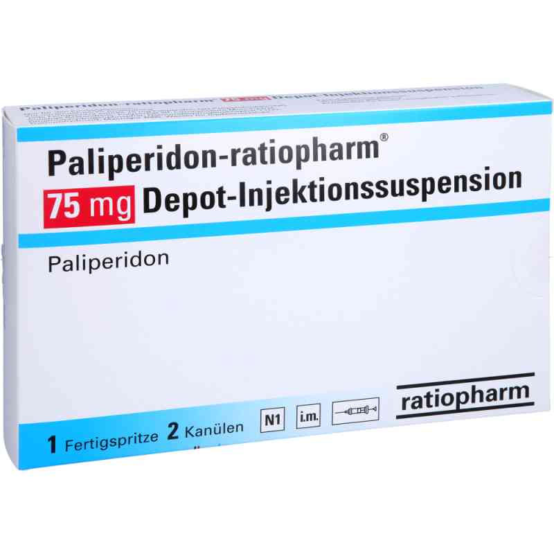 Paliperidon-ratiopharm 75 Mg Depot-inj.-susp. 1 stk von ratiopharm GmbH PZN 17639427