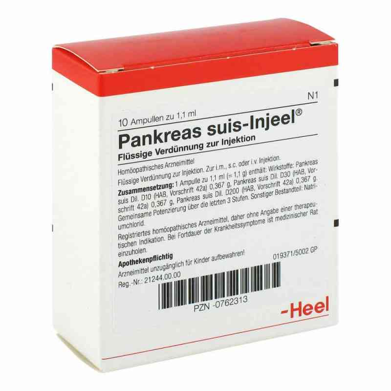 Pankreas Suis Injeel Ampullen 10 stk von Biologische Heilmittel Heel GmbH PZN 00762313