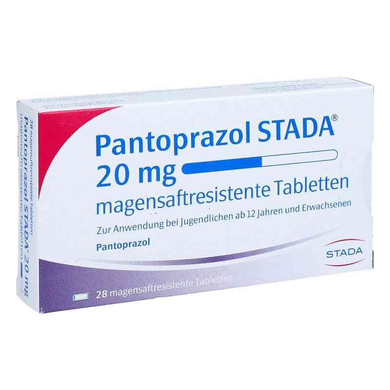 Pantoprazol STADA 20mg 28 stk von STADAPHARM GmbH PZN 01162199