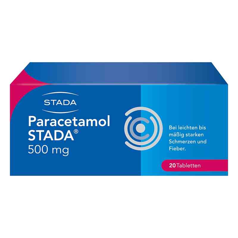 Paracetamol STADA 500 mg Tabletten 20 stk von STADA Consumer Health Deutschland GmbH PZN 00423568