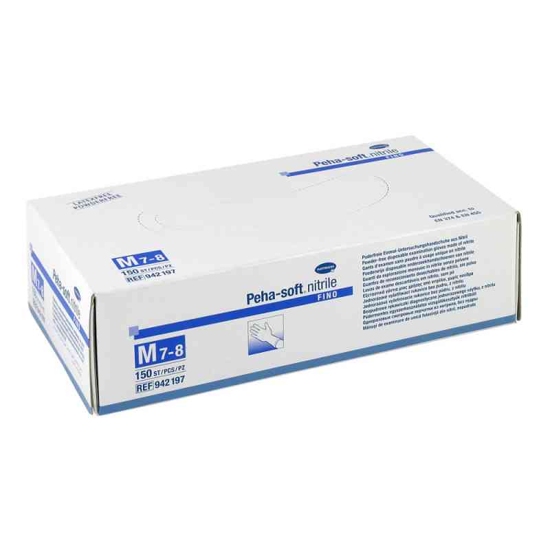 Peha-soft nitrile fino Unt.hands.unsteril pf M 150 stk von PAUL HARTMANN AG PZN 03539509