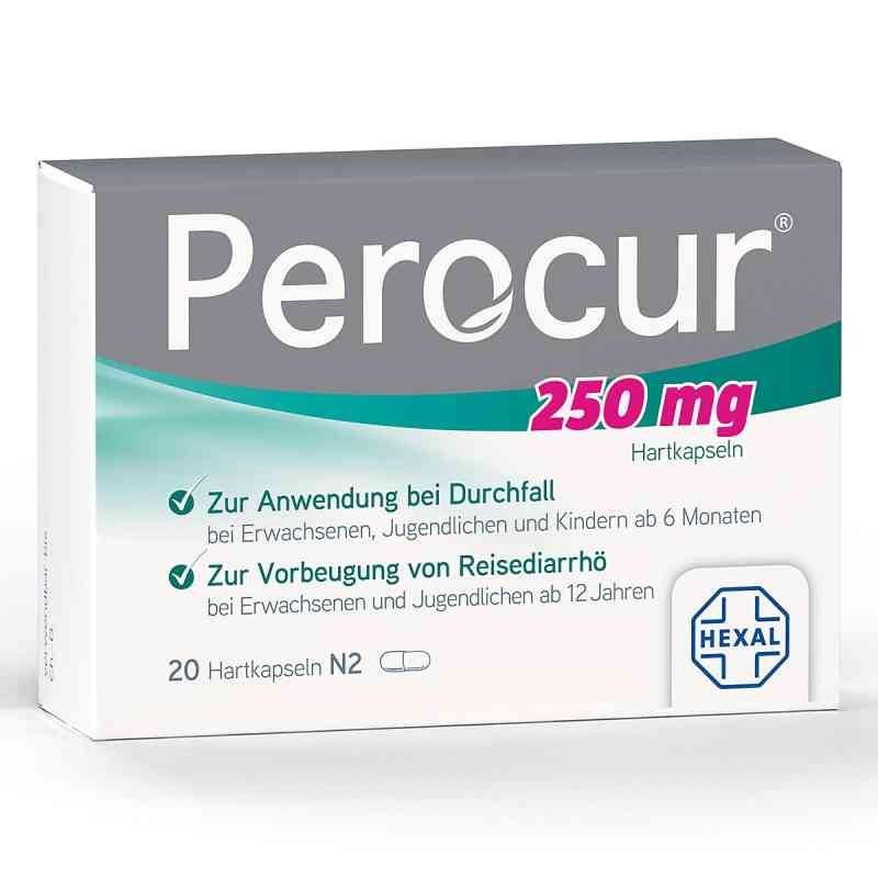 Perocur® 250mg Hartkapseln 20 stk von Hexal AG PZN 12396049