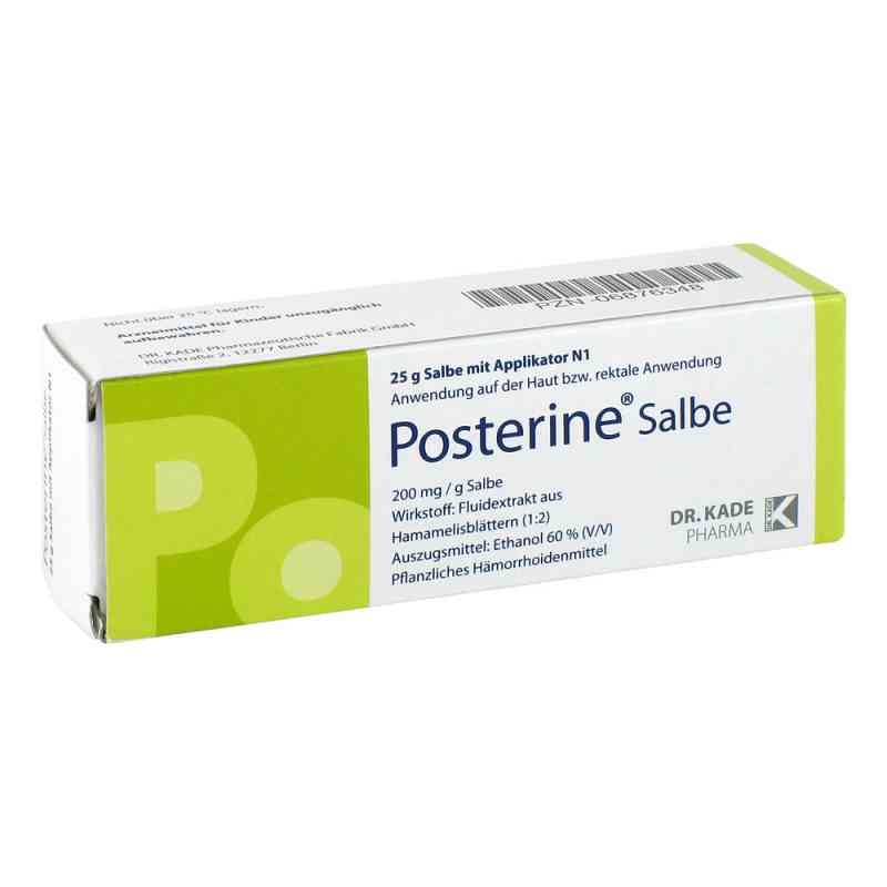 Posterine 25 g von DR. KADE Pharmazeutische Fabrik  PZN 06876348