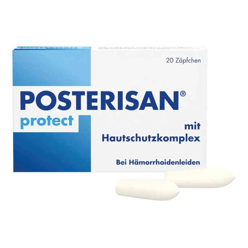 Posterisan protect Suppositorien 20 stk von DR. KADE Pharmazeutische Fabrik  PZN 06494049