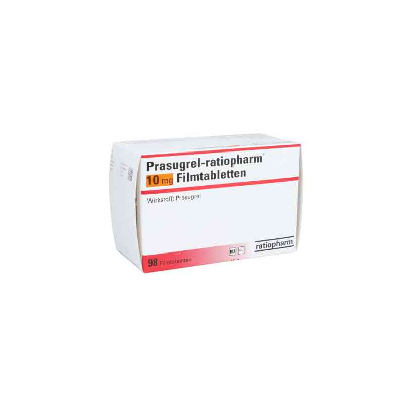 Prasugrel-ratiopharm 10 mg Filmtabletten 98 stk von ratiopharm GmbH PZN 14058115