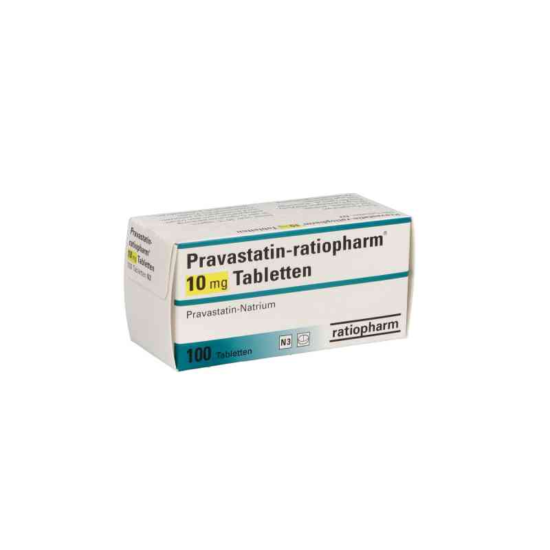 Pravastatin-ratiopharm 10 mg Tabletten 100 stk von ratiopharm GmbH PZN 00848658