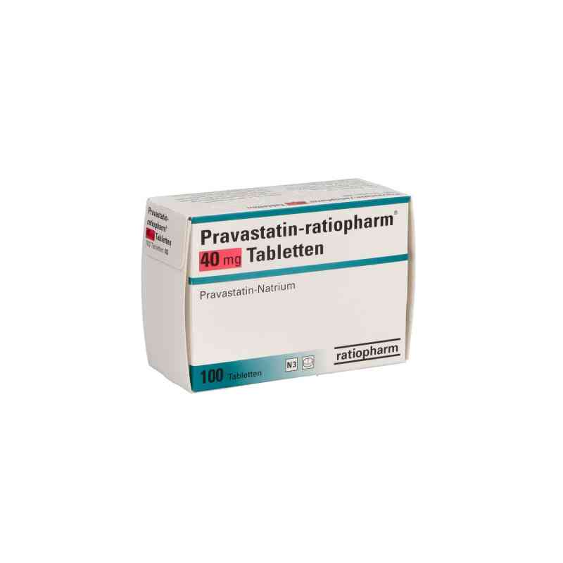Pravastatin-ratiopharm 40mg 100 stk von ratiopharm GmbH PZN 00848724