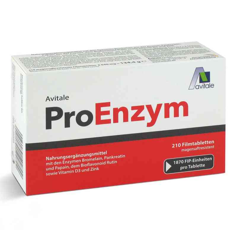 ProEnzym magensaftresistente Tabletten 210 stk von Avitale GmbH PZN 05880483