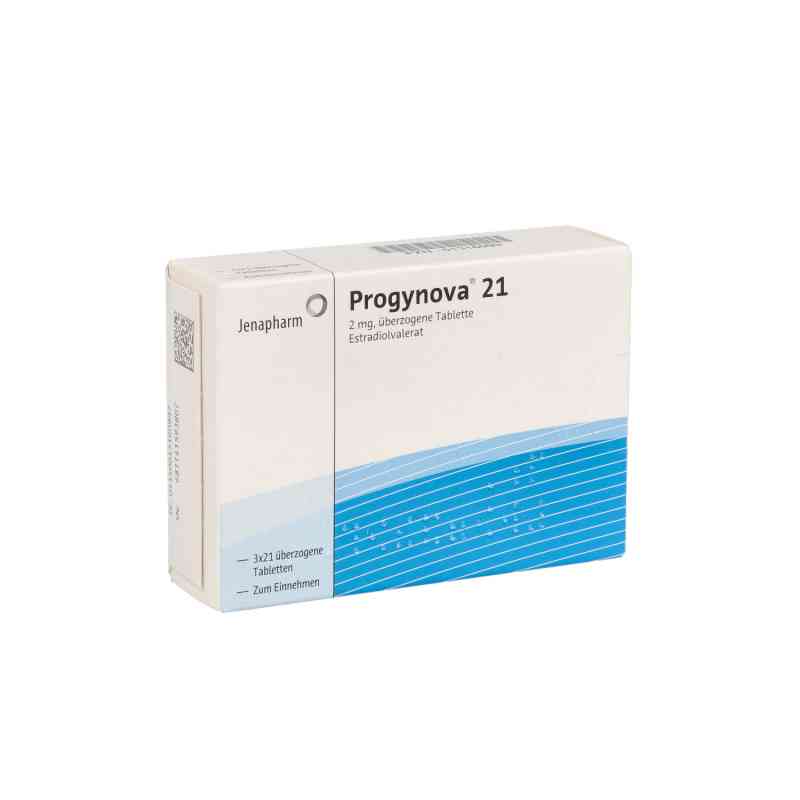 Progynova 21 überzogene Tabletten 3X21 stk von Jenapharm GmbH & Co.KG PZN 01316099