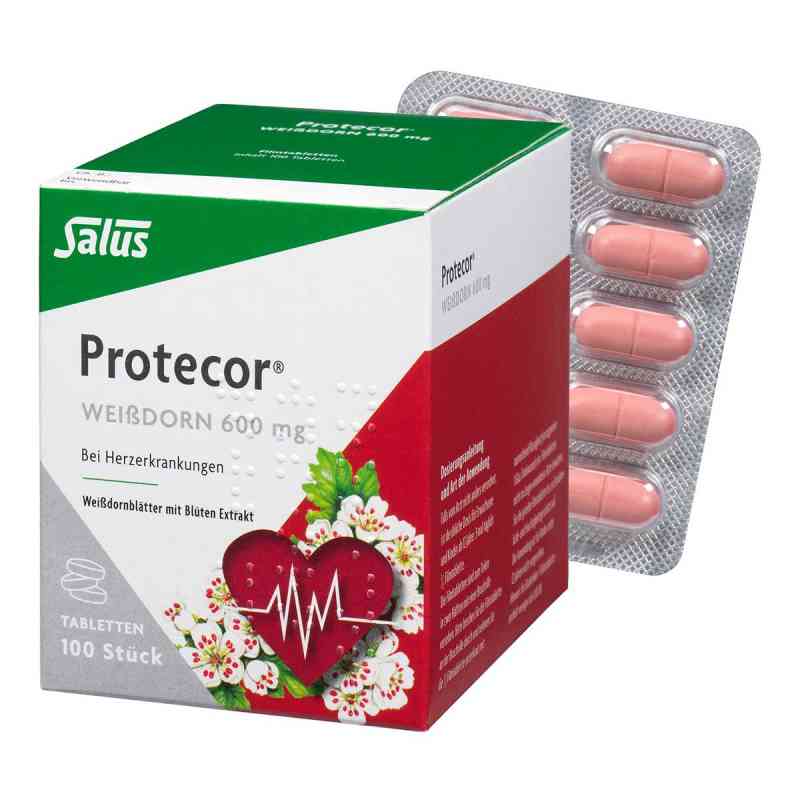 Protecor Weißdorn 600mg 100 stk von SALUS Pharma GmbH PZN 09205034