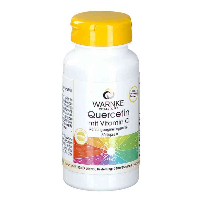Quercetin mit Vitamin C Kapseln 60 stk von Warnke Vitalstoffe GmbH PZN 12343685