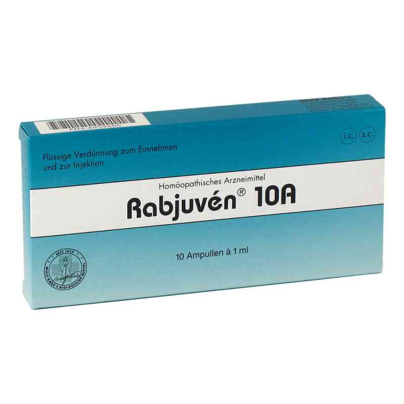 Rabjuven 10a Ampullen 10 stk von Sanorell Pharma GmbH PZN 06959666