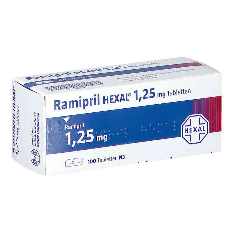 Ramipril HEXAL 1,25mg 100 stk von Hexal AG PZN 00759771