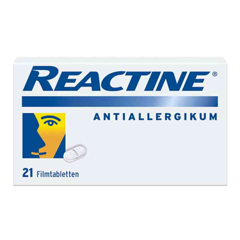 Reactine® Allergietabletten mit Cetirizin 21 stk von Kenvue Germany GmbH (OTC) PZN 02152240