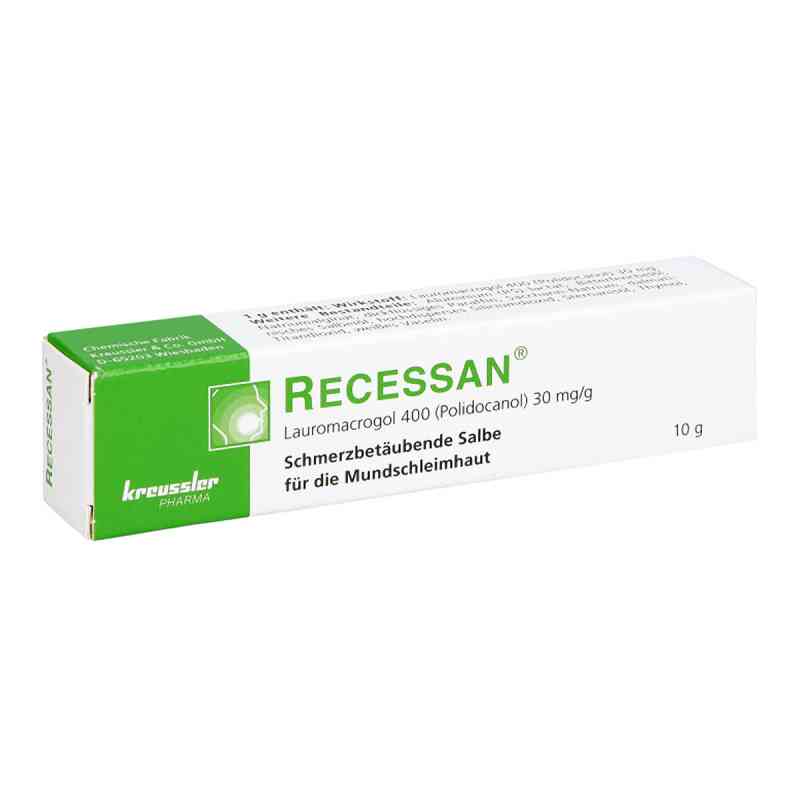Recessan 10 g von Chem. Fabrik Kreussler & Co. GmbH PZN 03646553