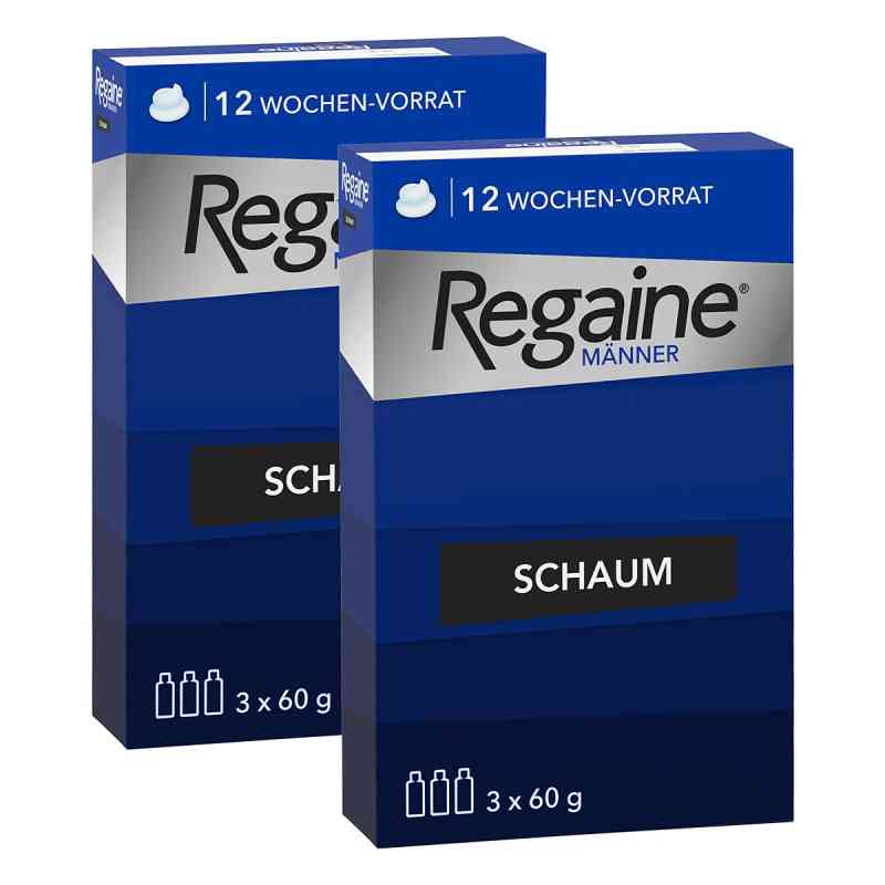 REGAINE Männer Schaum (6 Monats Vorrat) - mit Minoxidil bei erbl 6x60 ml von Johnson & Johnson GmbH (OTC) PZN 08100731
