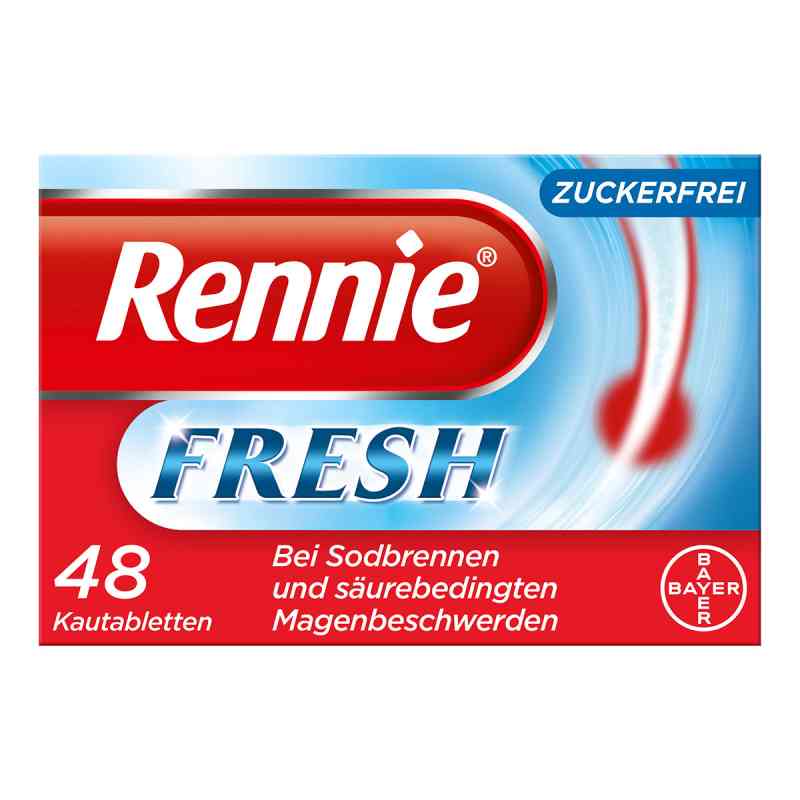 Rennie Fresh Kautabletten 48 stk von Bayer Vital GmbH PZN 10300097