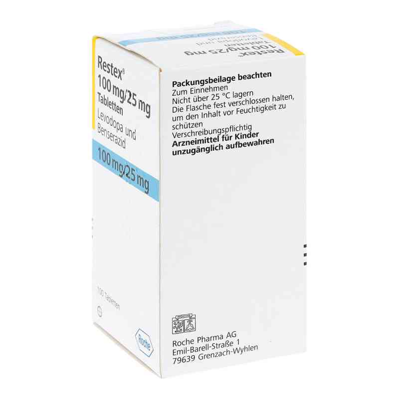 Restex 100mg/25mg 100 stk von Roche Pharma AG PZN 00576160