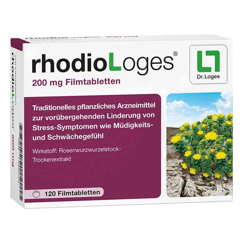 rhodioLoges 200 mg - Rosenwurz Filmtabletten 120 stk von Dr. Loges + Co. GmbH PZN 14006259