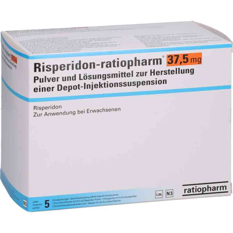 Risperidon-ratiopharm 37,5mg Plv.+lm H.dep.inj.-s. 5 stk von ratiopharm GmbH PZN 16233019