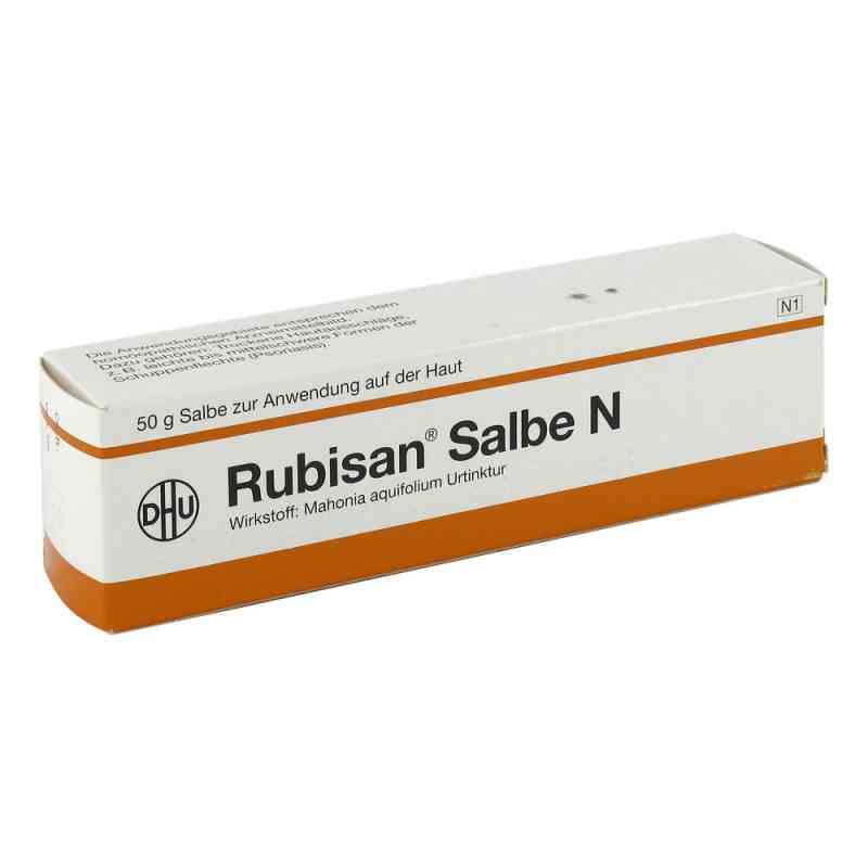 Rubisan Salbe N 50 g von DHU-Arzneimittel GmbH & Co. KG PZN 01333235