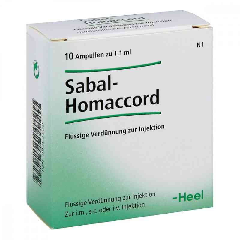 Sabal Homaccord Ampullen 10 stk von Biologische Heilmittel Heel GmbH PZN 00893529