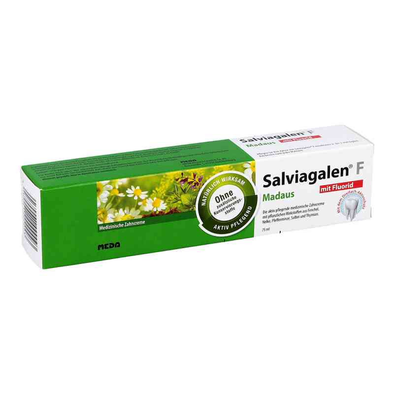Salviagalen F Madaus Zahncreme 75 ml von Mylan Healthcare GmbH PZN 11548356