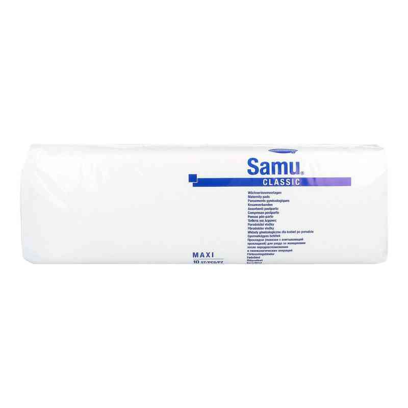 Samu Wöchnerinnen Vorlagen Classic maxi 11x35 cm 10 stk von PAUL HARTMANN AG PZN 02842200