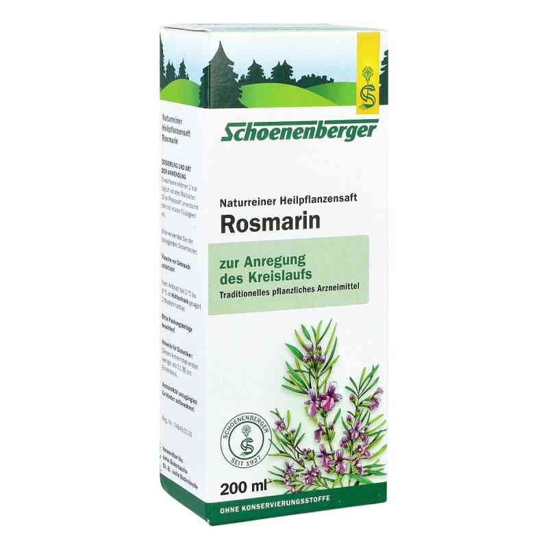 Schoenenberger Naturreiner Heilpflanzensaft Rosmarin  200 ml von SALUS Pharma GmbH PZN 00700097