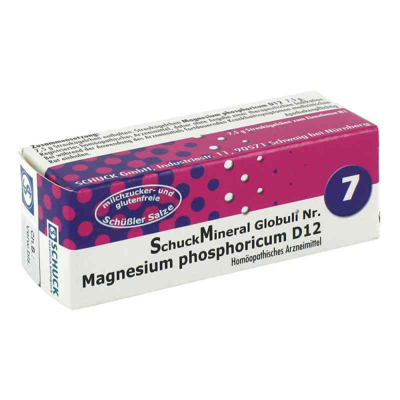 Schuckmineral Globuli 7 Magnesium phosphoricum D12 7.5 g von SCHUCK GmbH Arzneimittelfabrik PZN 00425544