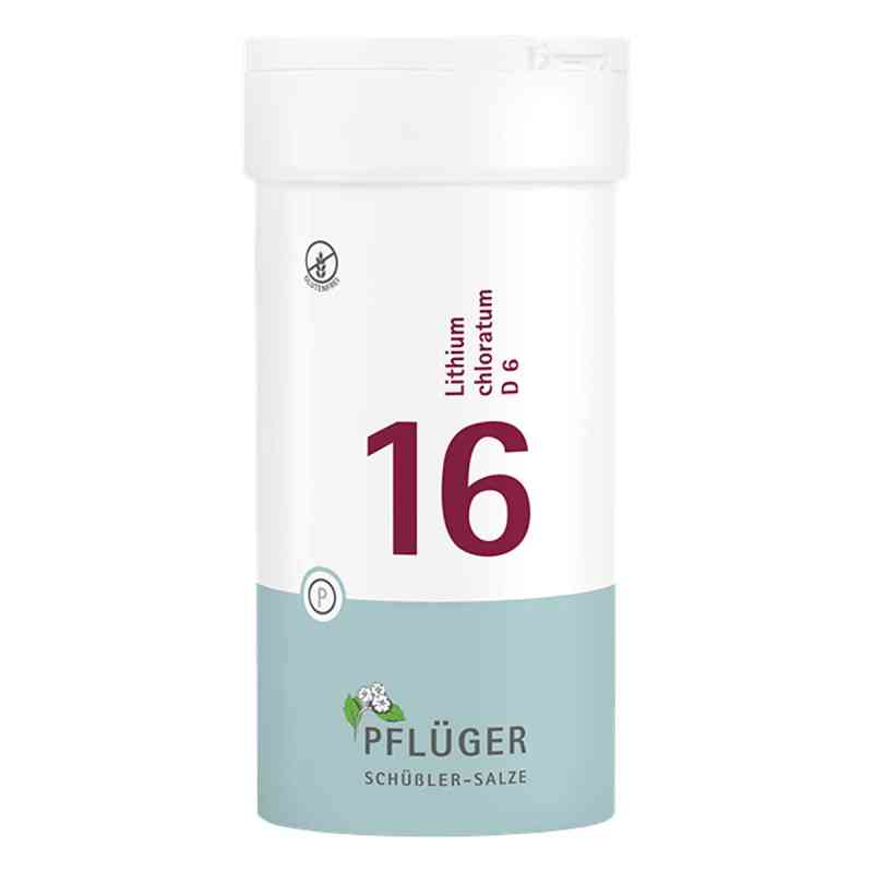 Schüßler-Salze Biochemie Pflüger 16 Lithium chloratum D6 Tbl. 400 stk von Homöopathisches Laboratorium Alexander Pflüger Gmb PZN 06322294