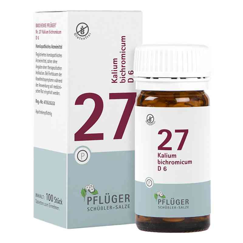 Schüßler-Salze Biochemie Pflüger 27 Kalium bichromic.D 6 Tbl. 100 stk von Homöopathisches Laboratorium Alexander Pflüger Gmb PZN 05919274