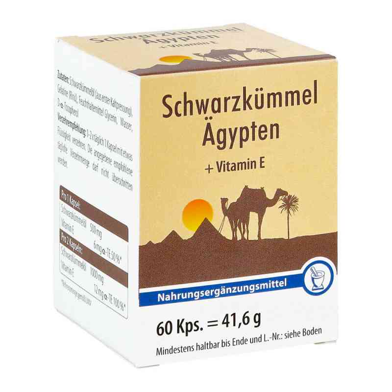 Schwarzkümmel Ägypten+Vitamin E Kapseln 60 stk von Pharma Peter GmbH PZN 01248305