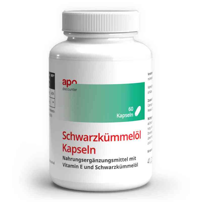 Schwarzkümmelöl Kapseln 500 mg von apodiscounter 60 stk von apo.com Group GmbH PZN 18789376