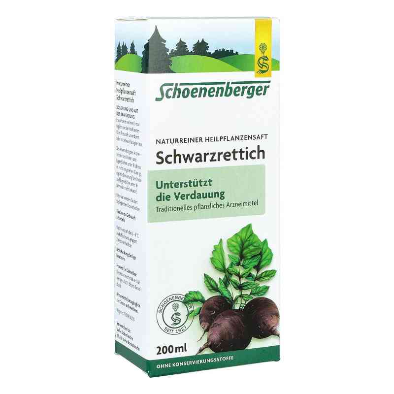 Schwarzrettichsaft Schoenenberger 200 ml von SALUS Pharma GmbH PZN 00692328