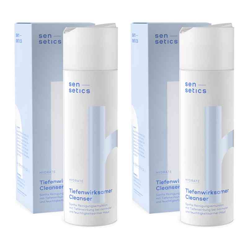 Sensetics Hydrate Cleanser zur Gesichtsreinigung 2x200 ml von apo.com Group GmbH PZN 08101960