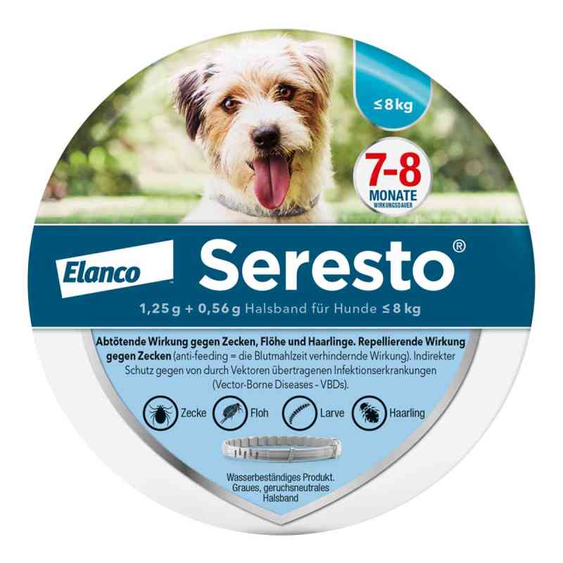 Seresto Halsband für kleine Hunde bis 8 kg 1 stk von Elanco Deutschland GmbH PZN 09315509