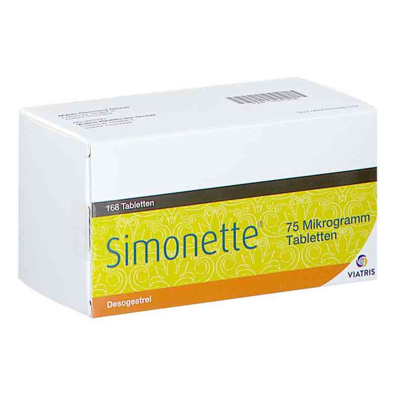 Simonette 75 Mikrogramm Tabletten 168 stk von Viatris Healthcare GmbH PZN 14241836