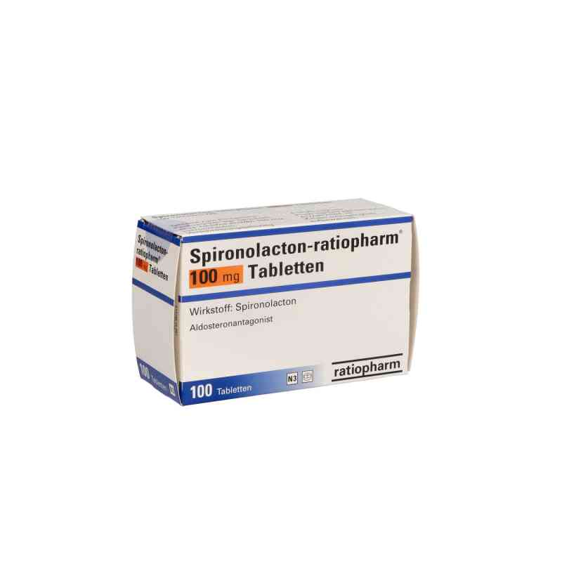 Spironolacton-ratiopharm 100mg 100 stk von ratiopharm GmbH PZN 03574121