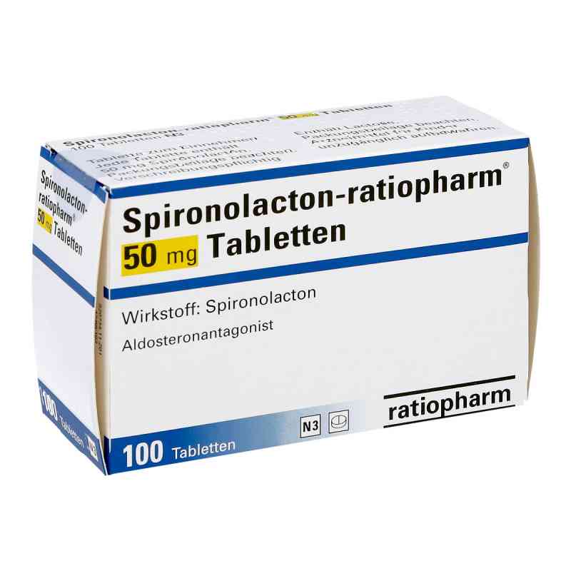 Spironolacton-ratiopharm 50mg 100 stk von ratiopharm GmbH PZN 03574115