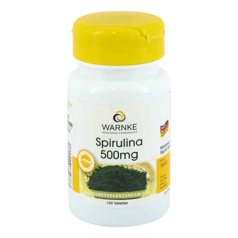 Spirulina 500 Tabletten 100 stk von Warnke Vitalstoffe GmbH PZN 04011733