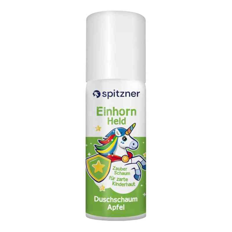 Spitzner Duschschaum Einhorn Held Apfel 50 ml von W. Spitzner Arzneimittelfabrik GmbH PZN 19666003