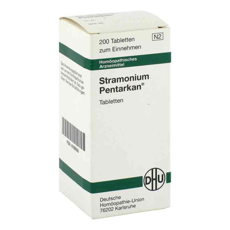 Stramonium Pentarkan Tabletten 200 stk von DHU-Arzneimittel GmbH & Co. KG PZN 00180930