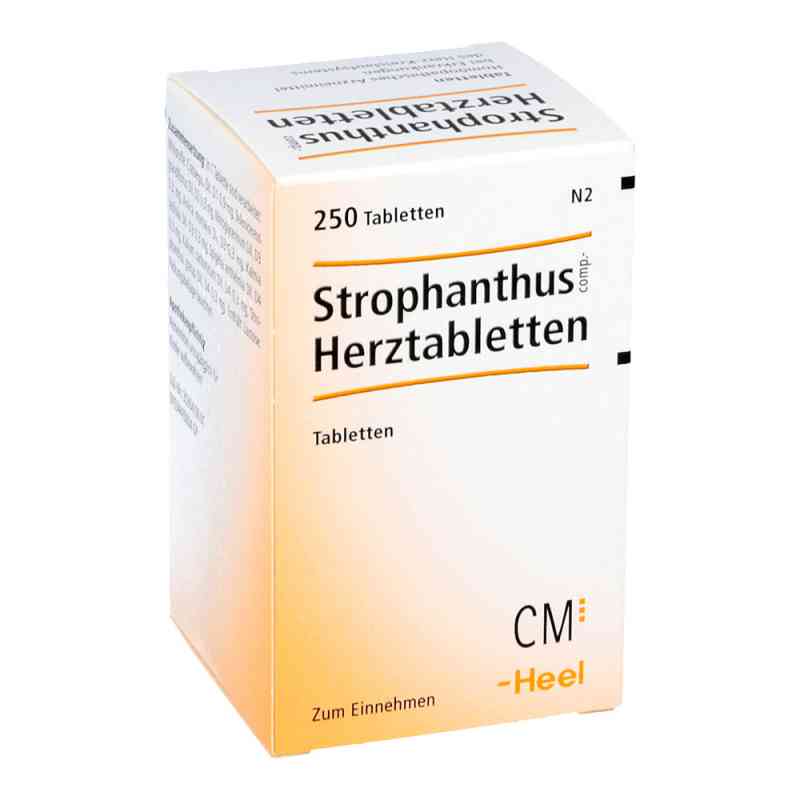 Strophanthus Comp.herztabletten 250 stk von Biologische Heilmittel Heel GmbH PZN 03915071
