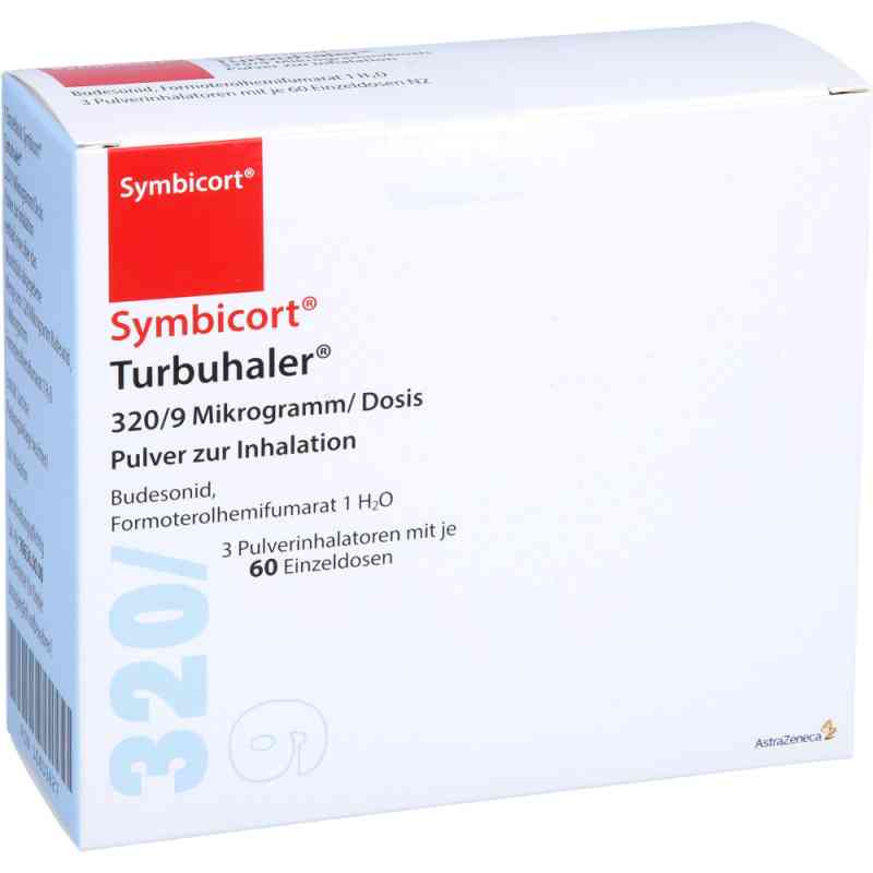 Symbicort Turbuhaler 320/9 Mikrogramm/Dosis 3 stk von BB FARMA S.R.L. PZN 10813827